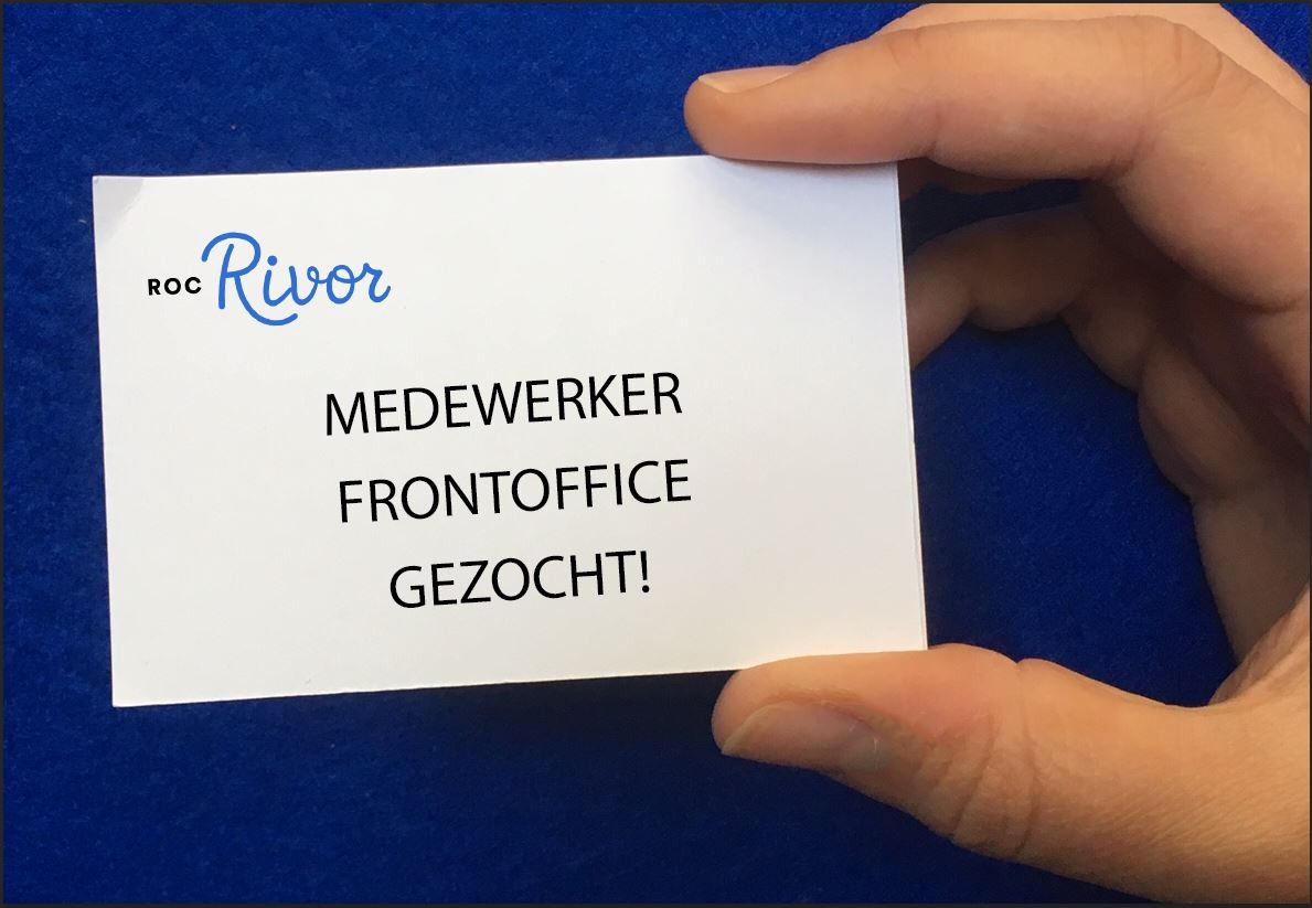#𝗩𝗮𝗰𝗮𝘁𝘂𝗿𝗲 𝗠𝗲𝗱𝗲𝘄𝗲𝗿𝗸𝗲𝗿 𝗙𝗿𝗼𝗻𝘁𝗼𝗳𝗳𝗶𝗰𝗲 (16 uur) Vanuit je dynamische werkplek zorg je ervoor dat telefoontjes bij de juiste persoon terecht komen, ontvang je bezoekers en verricht je administratief werk. #Visitekaartjevandeschool bit.ly/445wptk