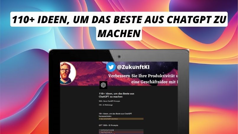 Jeder kennt ChatGPT, aber 98% der Leute wissen nicht, wie man es benutzt.

Deshalb habe ich einen Leitfaden entwickelt, der Sie zu einem EXPERTEN machen wird.

🚨KOSTENLOS!🚨

Alles, was du tun musst, ist

- RT
- KOMMENTAR "Ich".
- FOLLOW ME (um auf deine DMs zuzugreifen).