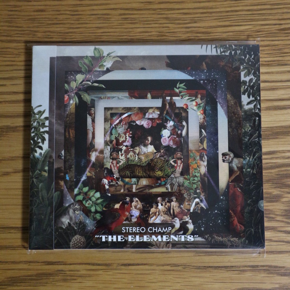 osgymsy's tweet image. 紙ジャケ好きだから手に入れられてうれしい〜デザイン面白くて一生見てられる🐶🌟🫧💫
サブスクのちっちゃい画面だともったいないぐらい精巧やから購入推奨なやつ！❤️‍🔥
#stereochamp #theelements