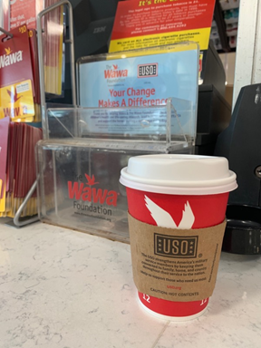 ❤️ We've partnered with @Wawa to help #FueltheForce! Stop by your local Wawa for some delicious coffee and check out our custom coffee sleeve in stores now ☕ 📸 Upload your photo in the comment section of this post to share a cup with us! #BeTheForce