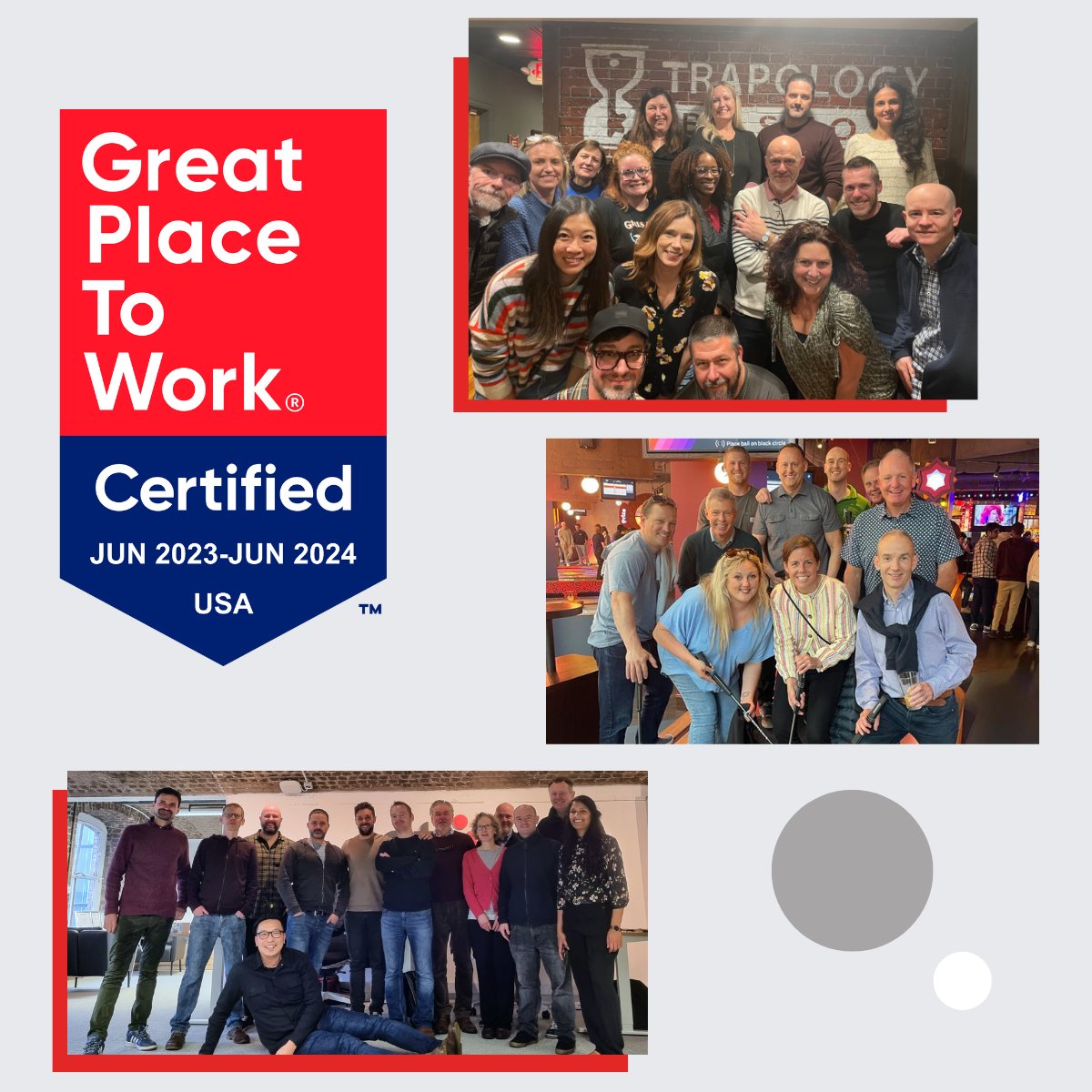 Proud of ETU's Great Place to Work certification for this year! #GPTWcertified Check out our great culture 👉 hubs.ly/Q01VLJLk0