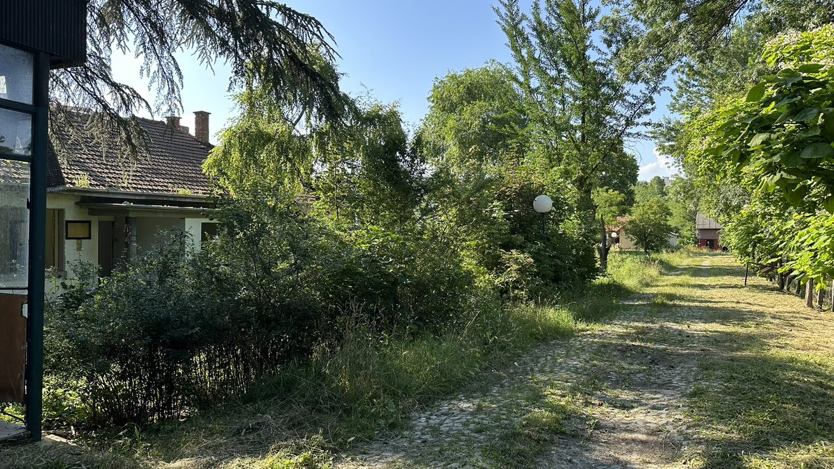 urosevic's tweet image. Једном давно била управна зграда и двориште ЈКП “Зеленило” Крагујевац #kragujevac #zelenilo