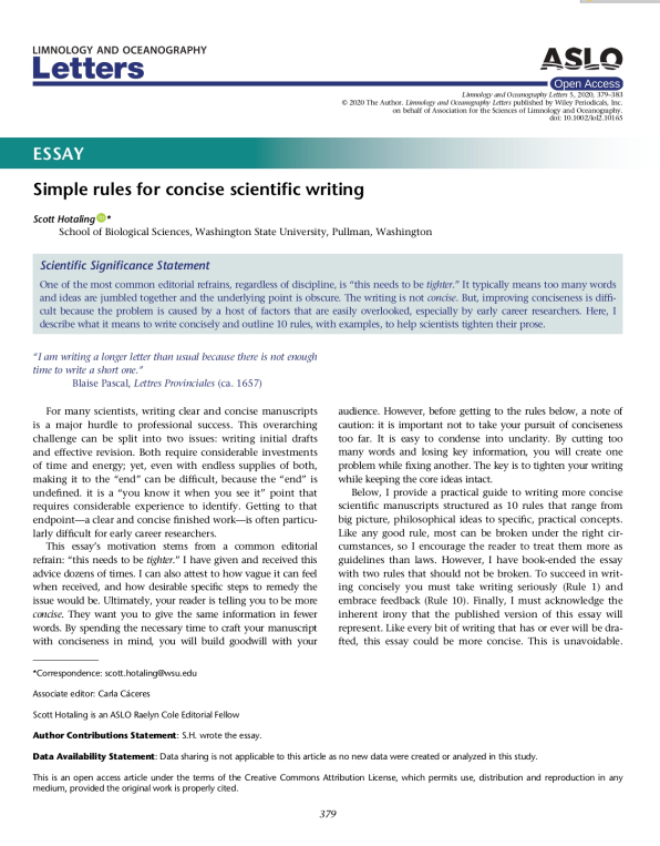 Learn how to write concise scientific papers with these simple rules. Improve your clarity, impact, and productivity with these tips. #science #writing #research #trending #science #writing #AcademicWriting #WritingTips #researchtips #epitwitter #MedTwitter #phchat #acwri