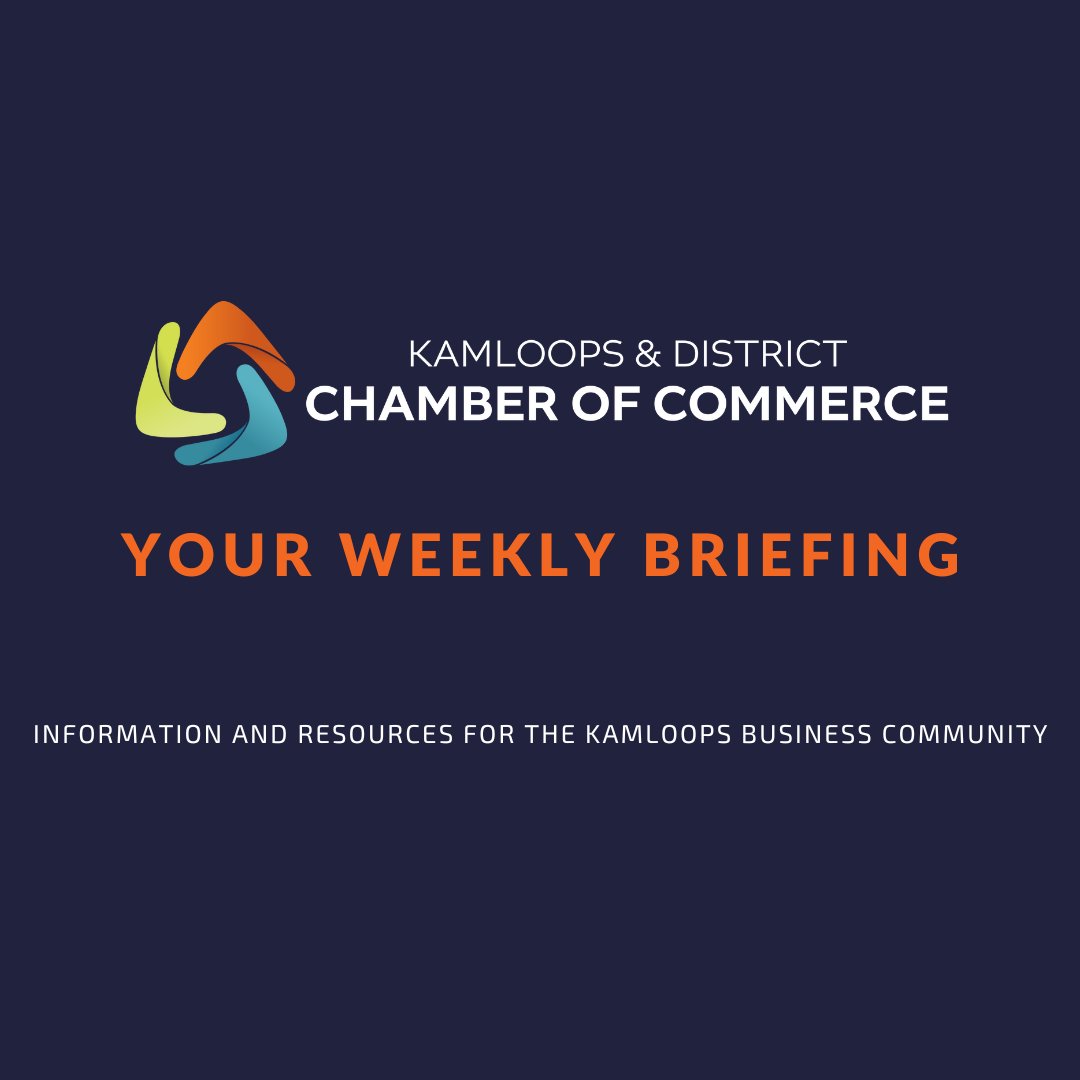 Your Weekly Briefing brought to you by the Chamber!
conta.cc/46lTZEn
conta.cc/44dheOM