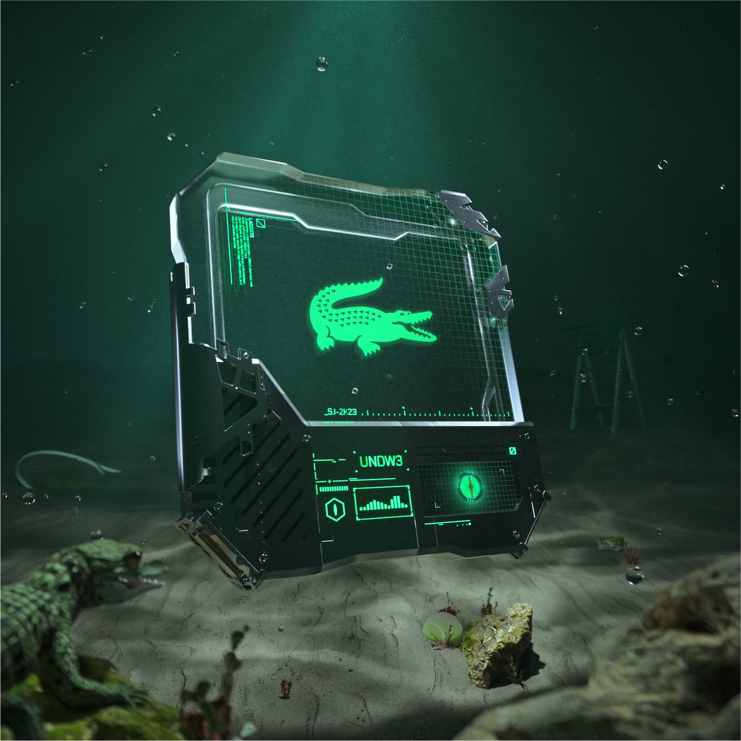 Avensurah's tweet image. 🚨ANNOUNCEMENT🚨

The croc shed its skin to reveal the brand new Lacoste UNDW3 Card ! With this new sharp and futuristic look, UNDW3 goes deeper in the underwater world. 

Available here : opensea.io/collection/lac…

#undw3 @Lacoste @undw3_lacoste