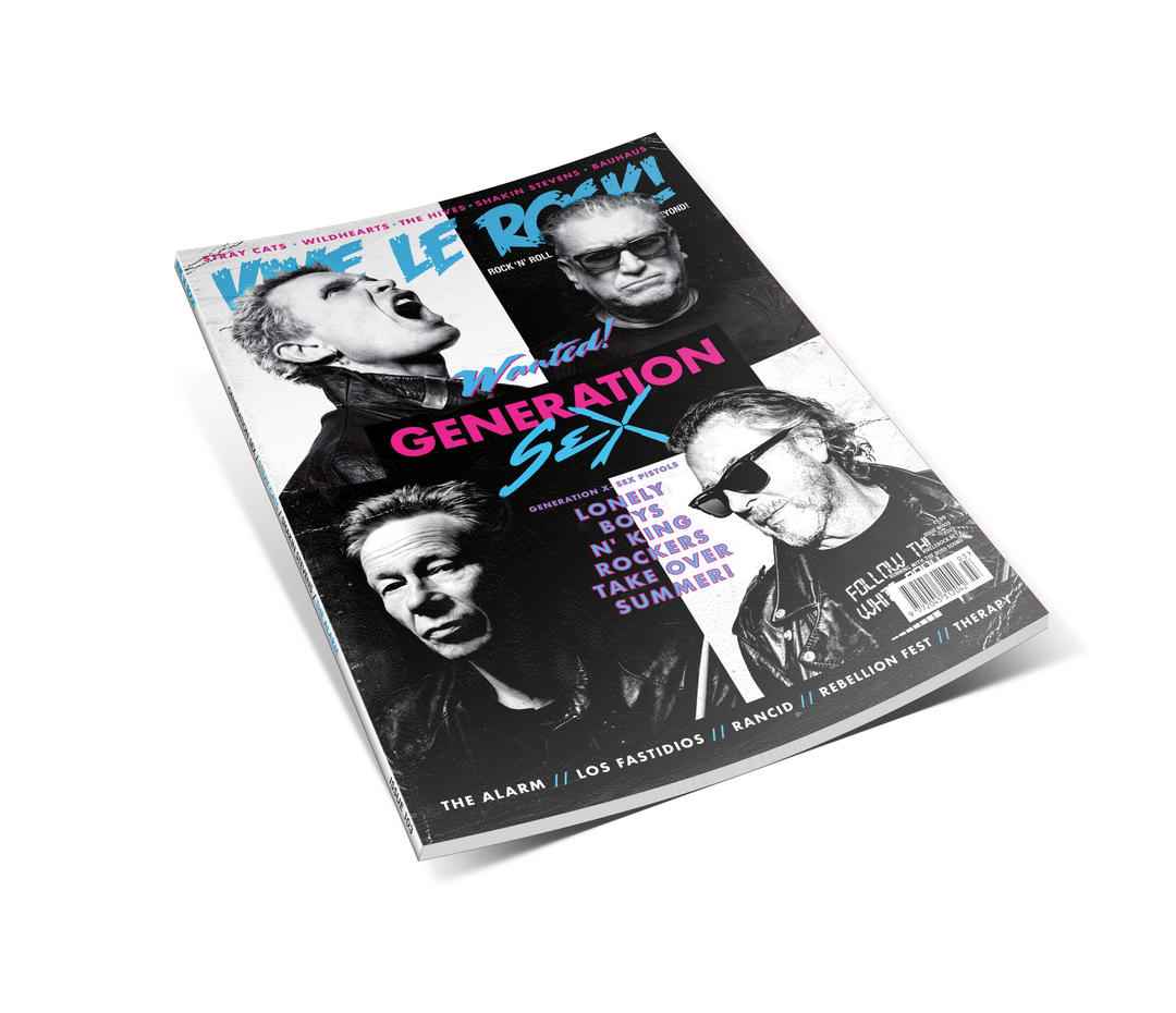 OUT NOW! #SEXPISTOLS v #generationx #BillyIdol  -its #generationsex  In stores or order at vivelerock.net NOW!