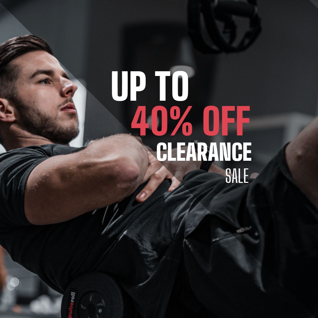 🚨 Don't Miss Out on the Ultimate Muscle Relief! 🚨 Pulseroll's Clearance Sale is here with up to 40% off!  
Say goodbye to sore muscles and hello to incredible savings!  
Visit Pulseroll.com NOW and grab your favorite massage and recovery tools before they're gone! 🏃