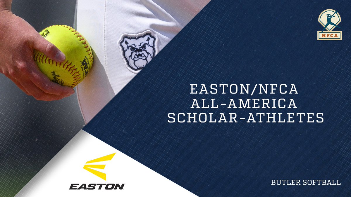 1️⃣2️⃣ <a href="/ButlerSoftball/">Butler Softball</a> players land on Easton/NFCA All-America Scholar Athlete list
#ButlerWay

📄 -->bit.ly/3NucwWn