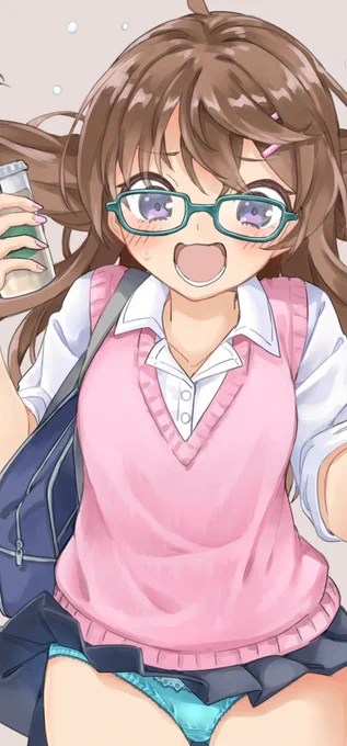 #ほっぺの斜線は可愛い