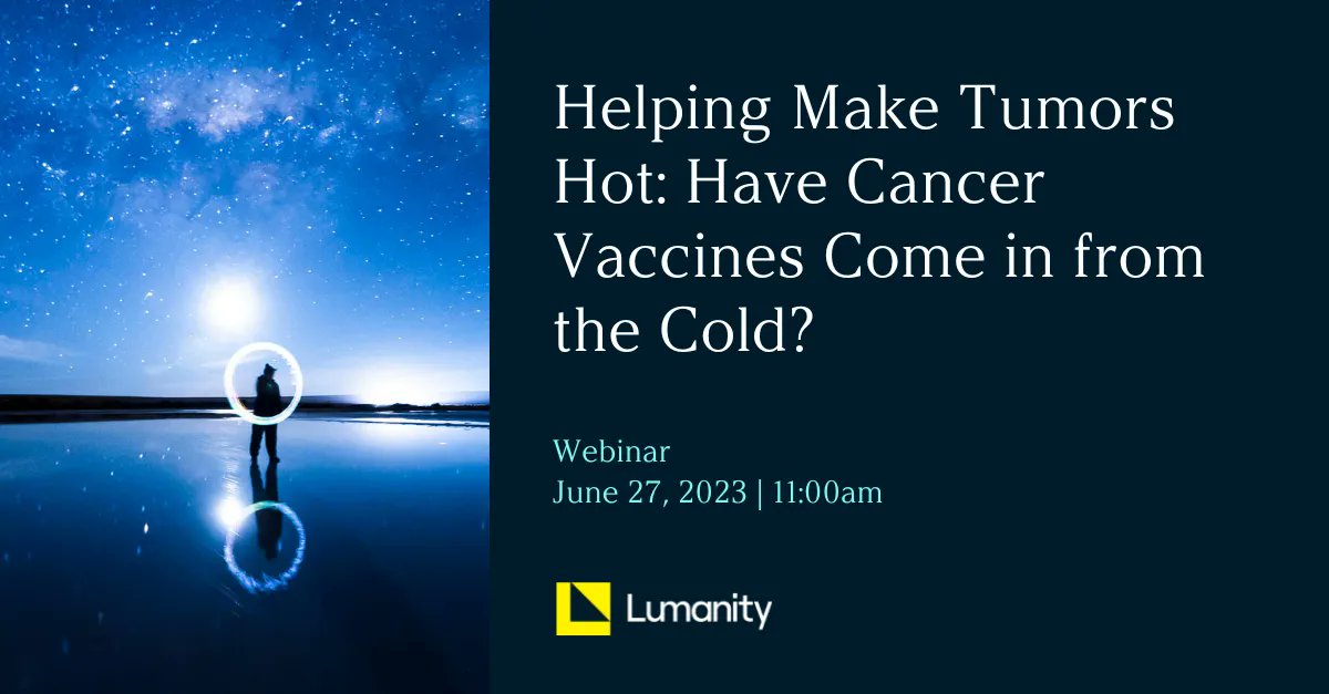 It's not too late to register for tomorrow's webinar discussing #clinicaldevelopment strategies and positioning #cancervaccine programs/platforms for investment or partnerships. buff.ly/3qdWfwM 

#oncology #cancer #cancerprogress #pharmaceuticals