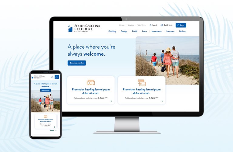 SCFederalCU's tweet image. Big news: we have redesigned our website, &amp;amp; it will launch this summer! The new scfederal.org will have a modern look, robust search capabilities, &amp;amp; new tools to support your financial wellness. Visit scfederal.org/NewWebsite for more info &amp;amp; stay tuned for fun giveaways!