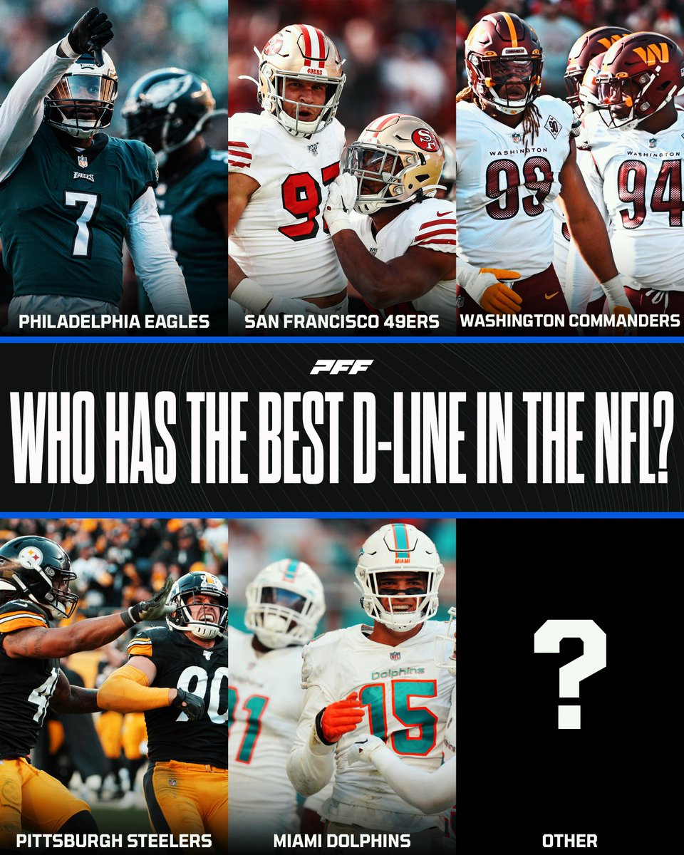 Who has the best defensive line in the NFL?