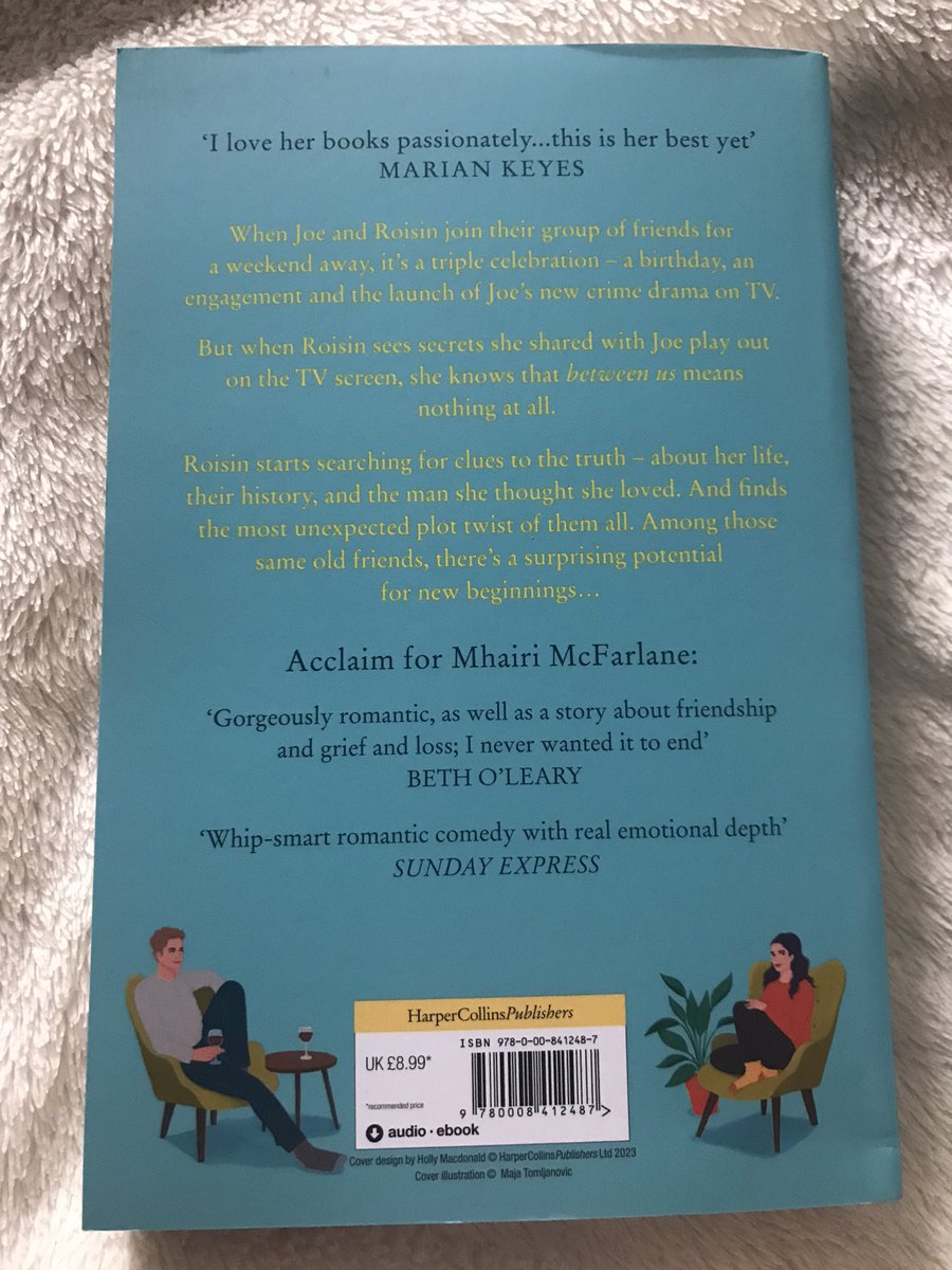 Thank you @fictionpubteam for my #BookPost 🥰

#BetweenUs by @MhairiMcF 

Looking forward to reading it 😁