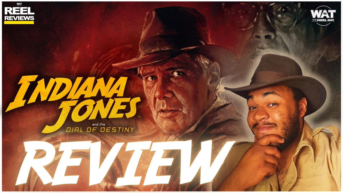 #IndianaJones is back in #TheDialOfDestiny, can James Mangold capture the same magic as Spielberg, or will fans wish that the franchise was left in its tomb? Full Review here: youtu.be/ft1aUYaQ4Bk #Review #Lucasfilm #adventure #entertainment  #Disney #InTheaters #HarrisonFord