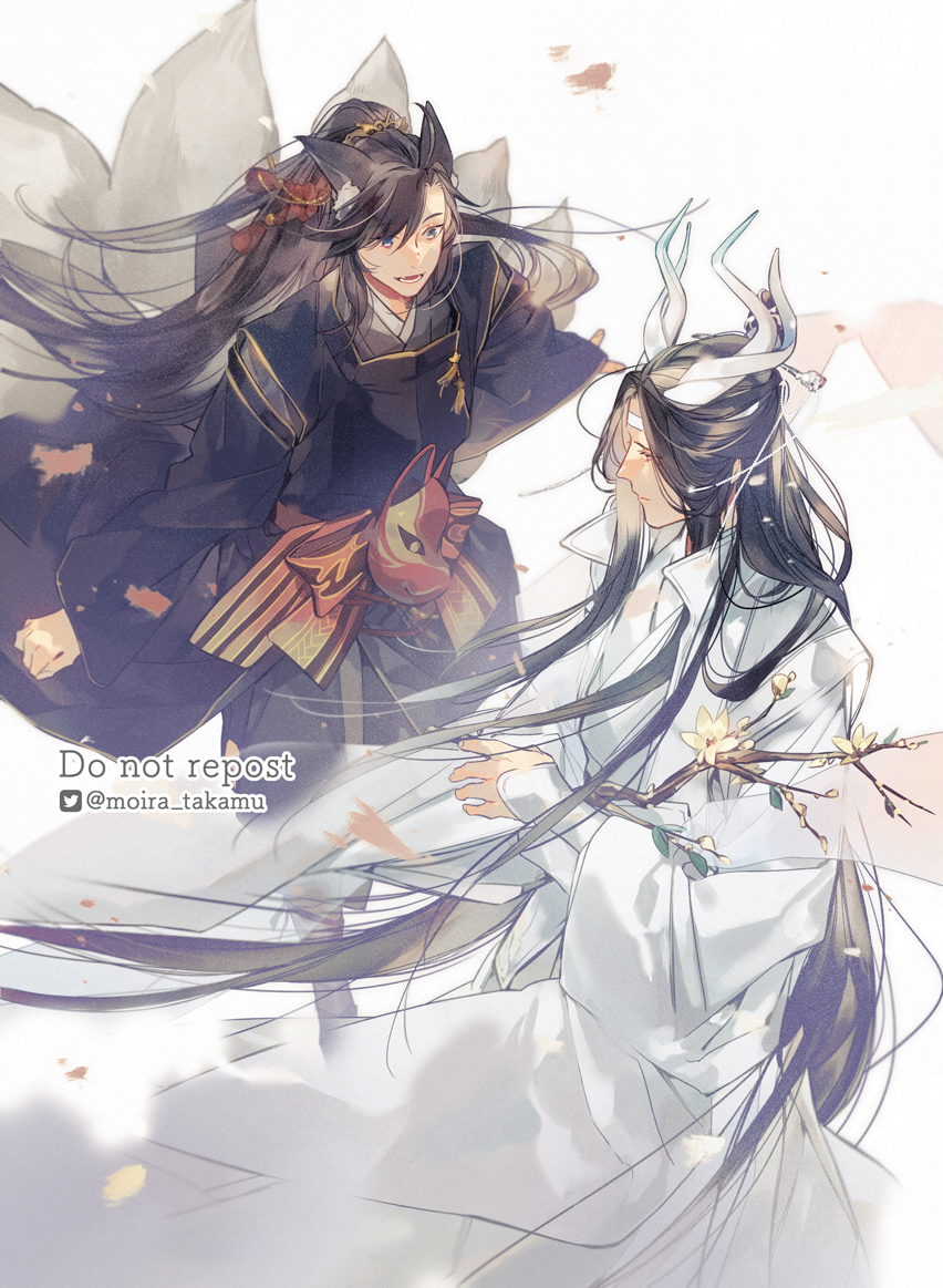 🐉🦊忘羨
お誘いありがとうございました！
#龍狐忘羨企画_華胥之國　#MDZS