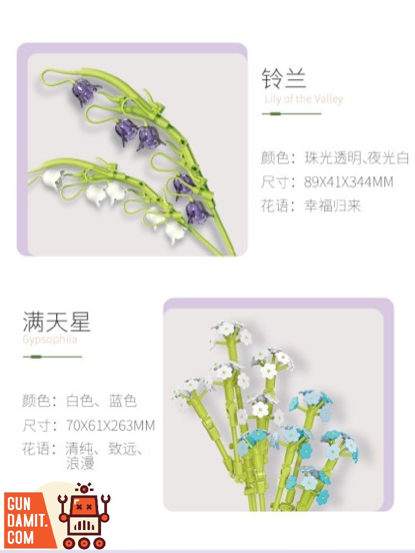 GundamitStore's tweet image. [Coming Soon] DECOOL 52038 Pearl Transparent Board Convallaria Keiskei
Material: ABS
Size: 8.9 x 4.1 x 34.4cm / 3.50 x 1.61 x 13.54"
$9.99 Free Shipping
--------
👇links👇
gundamit.store/DECOOL-52038

#Decool #BellOrchid #Creator #Flower 
#actionfigure #modelkit #Gundamit #GD