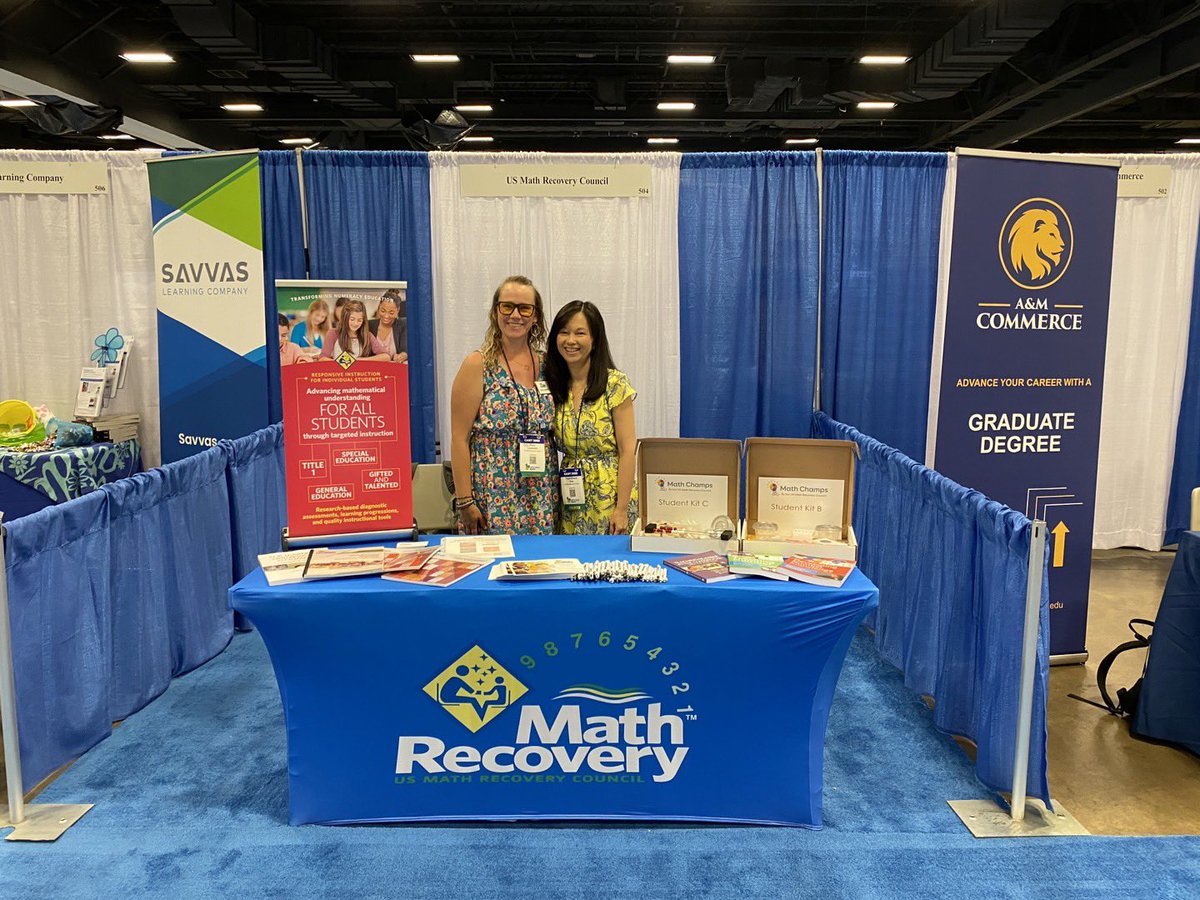 integrowmath's tweet image. Come see us at Booth 504 at the The Conference for the Advancement of Mathematics Teaching this week in Fort Worth, Texas! #iteachmath #mathrecovery