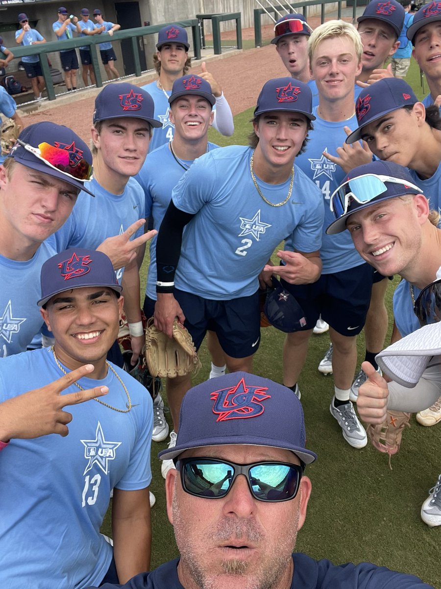 LIGHT BLUE SQUAD!
#PDP #forglory @USABaseball18U