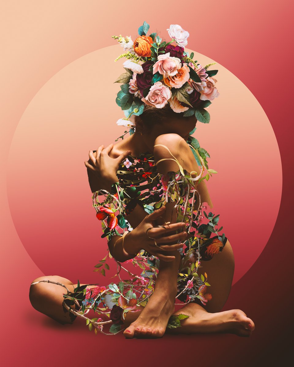 paultrani's tweet image. Just some Monday morning art for ya 💐 #Photoshop #generativefill #AdobeFirefly