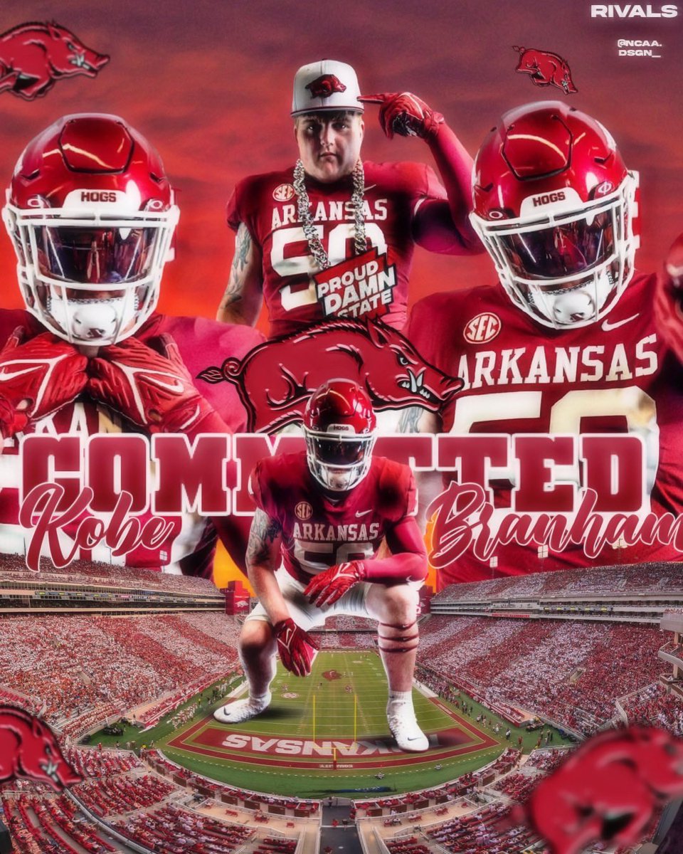 Staying Home🐗🔴⚪️
@RazorbackFB @DannyWest247 @ArRecruitingGuy @On3Recruits @CoachCKennedy @OtisKirk23 
#GoHogs #WooPig #commited