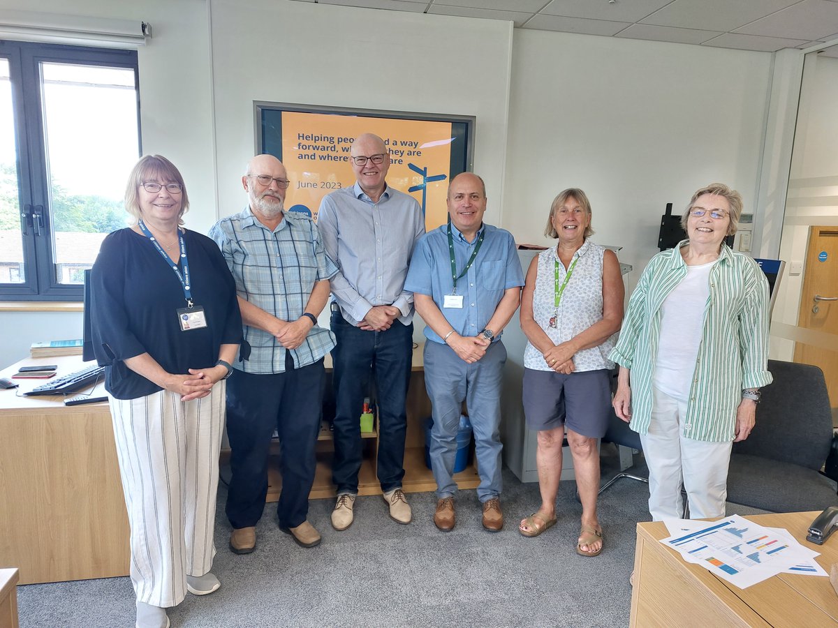 Many thanks to five of the newly elected West Oxfordshire councillors for visiting us to find out more about what we do as a charity. #WeAreCitizensAdvice