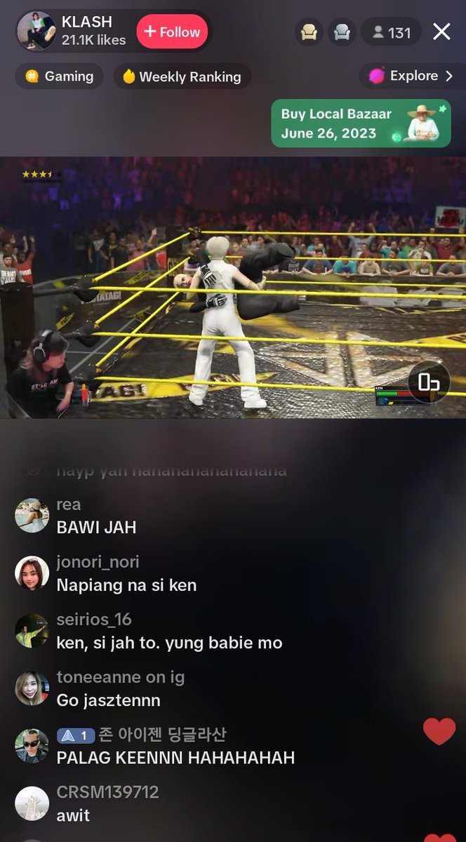 kursekentin's tweet photo. HOOOY! 'Di ako na inform na may wrestling pala ang SB19 ngayon HAHAHAHA LT 😭 nawala antok ko oy!  

Bat 🤸‍♀️ may 🤸‍♀️ wrestling 🤸‍♀️ ang 🤸‍♀️ mga 🤸‍♀️ beshy 🤸‍♀️ ko 🤸‍♀️

@SB19Official #SB19 https://t.co/CWzjGQcSQW