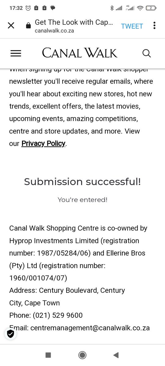 @canal_walk @capeunionmart Submitted crossing fingers #CanalWalk #HaveItAll