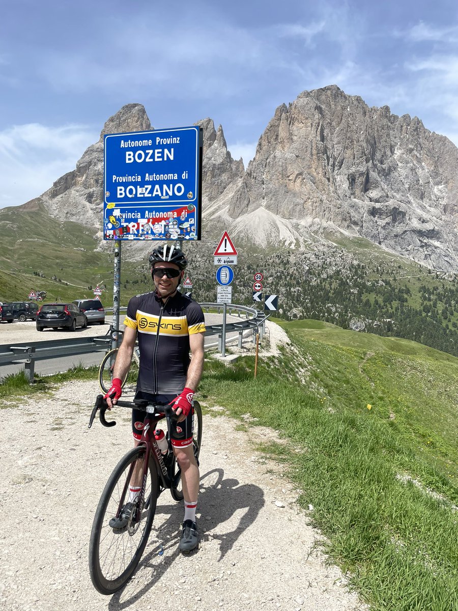 Great cycling in the dolomites!