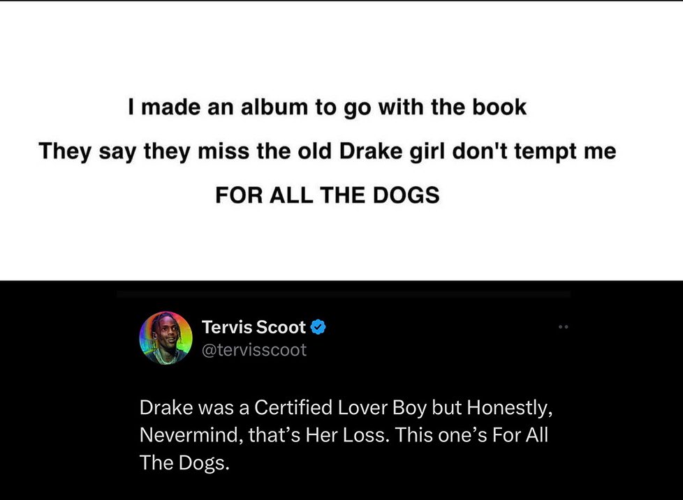 Fans are saying the last four Drake album names form a message‼️🤔