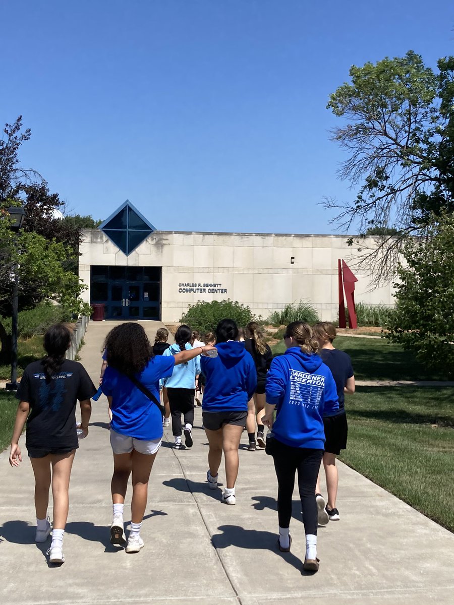 Wrapped up the day with a tour of Washburn University