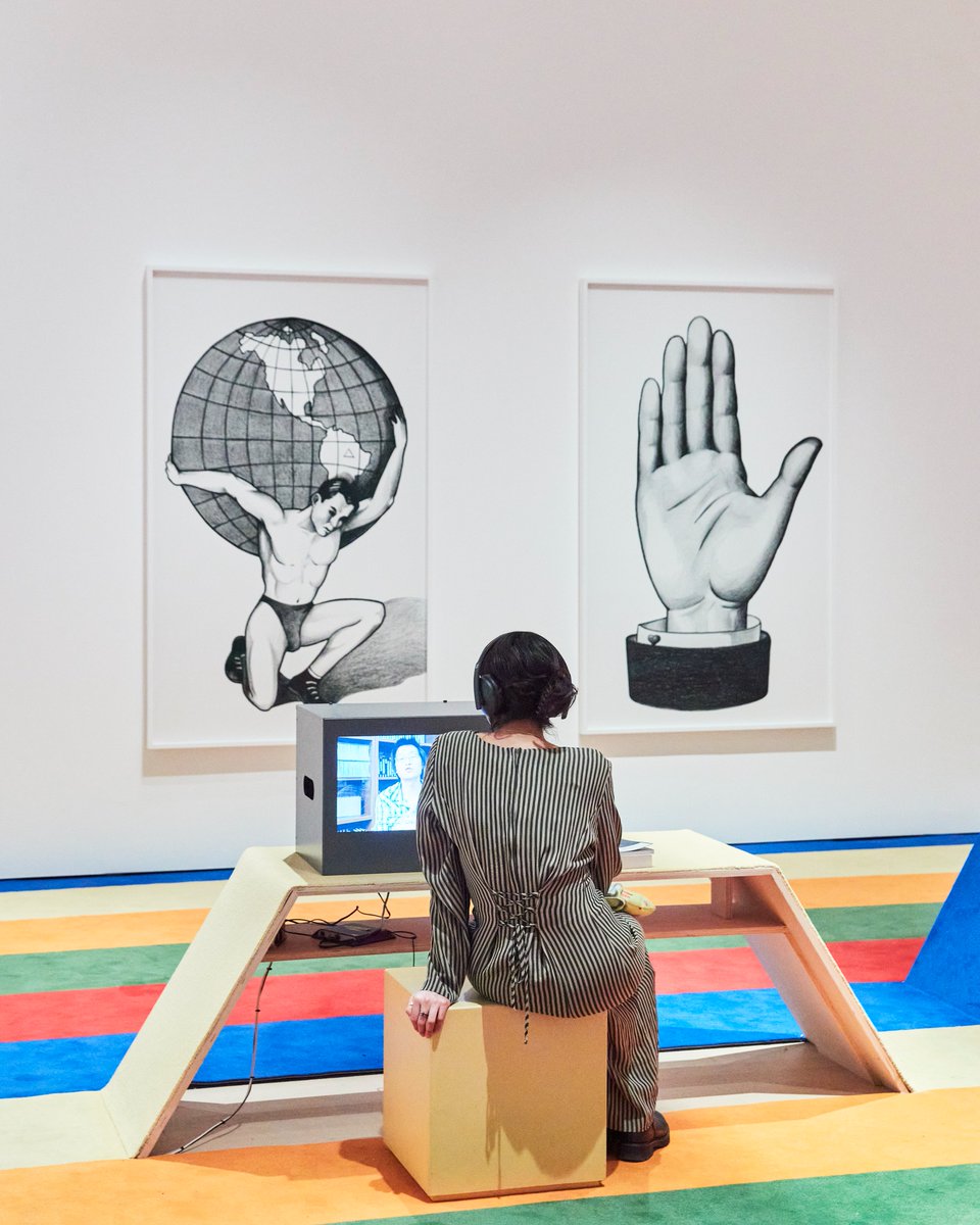MuseumModernArt's tweet photo. Last chance! See how video transformed the world in #Signals, a major exhibition that brings together over six decades of media works from the #MoMACollection. Through July 8 → https://t.co/411lX3ty6Y https://t.co/aJDvALEuhm