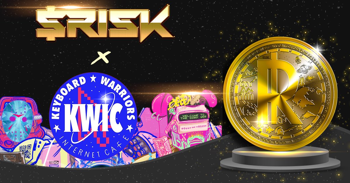 🎉Shout Out to KWIC for this Giveaway & Support!

$Risk 🤝 KWIC

🎁Prizes:
1 KWIC #cNFT
1 OG-High $Risk Role

🤖Follow @RiskCoinAda @KeyboardWIC 
🤖RT & Like
🤖Tag $Risk & KWIC Friends
🤖Join Both 
discord.gg/KjE6nsq5eZ
discord.gg/bnwmERrtED

⏰48 HRS

#RiskArmy #CNFTGiveaway