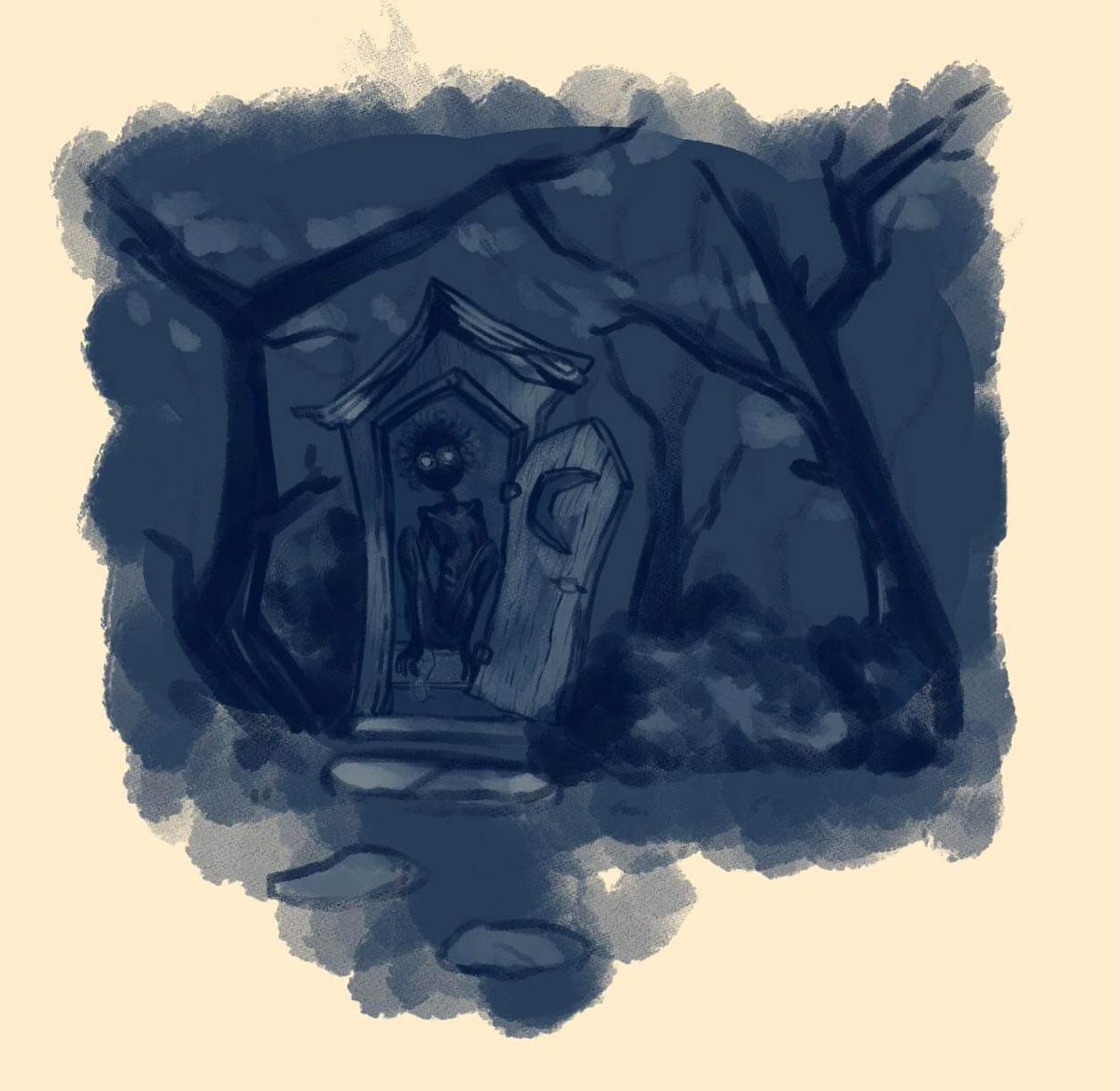 The outhouse man