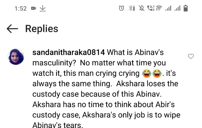 Ig people
 😂😂
#abhira #HarshadChopda