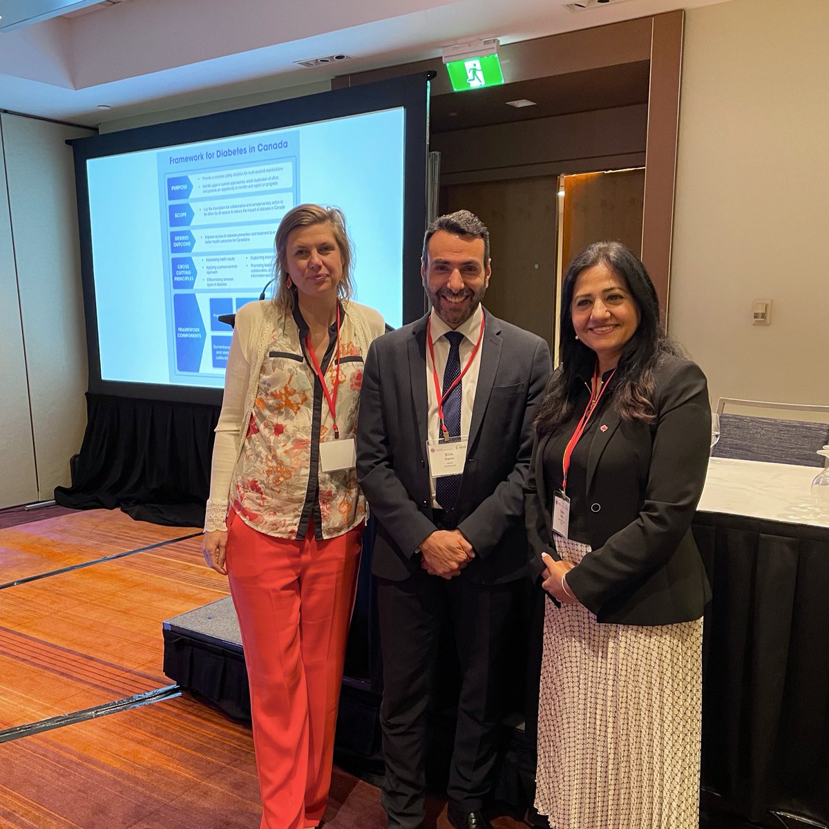 SoniaLiberal's tweet photo. Today, I attended the World #NCD
@WNCDF 2023 conference alongside the @WHO team where I announced almost $1M in Federal funding on behalf of Minister @jyduclos to @DiabetesCanada.
We will continue to work together in implementing the National Framework for Diabetes in Canada. https://t.co/kPlmbdCFLO