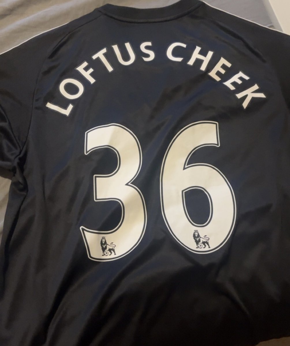 When I was 15,I got the 2015/16 Chelsea away kit with Loftus Cheek 36 on the back. I remember everyone asking me why I got the shirt, and if I was sure about it, but I had watched @RLC  in the Chelsea youth teams, and loved everything about his game. (1)