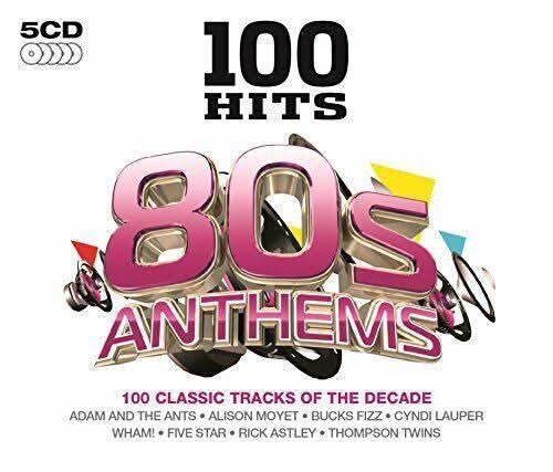 Album a Day (57)
100 Hits: 80s Anthems
…2014 80s-themed release from 5-disc 100 Hits series; as usual, full of hits from artists like Rick Astley, Dead or Alive, Five Star, Samantha Fox, Cyndi Lauper, Kenny Loggins, REO Speedwagon, Spandau Ballet, Dionne Warwick, and many more https://t.co/hY3Ua9paJE