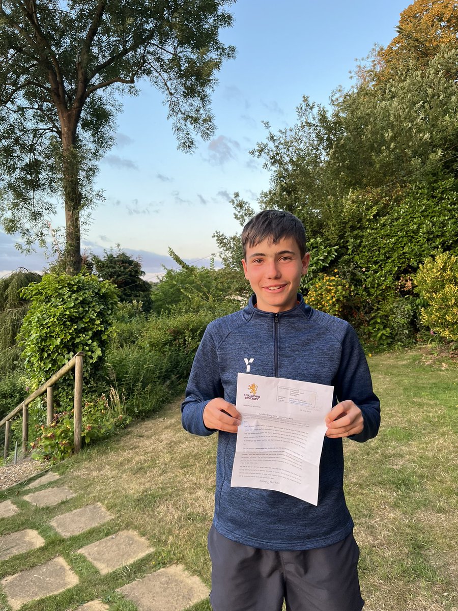 Mark Wareing (@mwareing) on Twitter photo So proud of this young man, being selected to play for the <a href="/UKLionsHockey1/">UK Lions Hockey</a> boys U14 team in 2023/24.
All driven from his own desire to work hard, improve, have fun, lead by example while making new mates & all with a great attitude! <a href="/Y1Hockey/">Y1 Hockey</a> <a href="/RGSGHockey/">RGS Hockey</a> So proud of this young man, being selected to play for the <a href="/UKLionsHockey1/">UK Lions Hockey</a> boys U14 team in 2023/24.
All driven from his own desire to work hard, improve, have fun, lead by example while making new mates & all with a great attitude! <a href="/Y1Hockey/">Y1 Hockey</a> <a href="/RGSGHockey/">RGS Hockey</a>