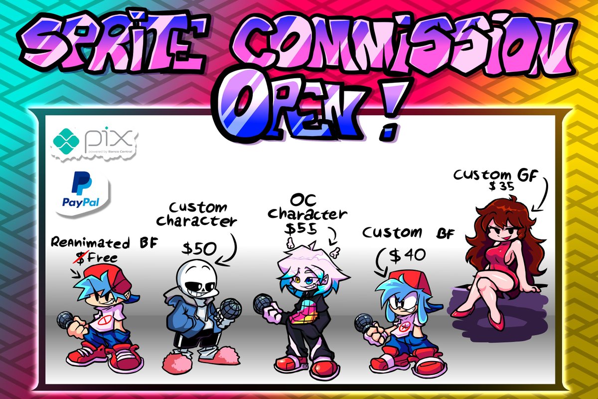 Commissions Open!! / Slots : 0/3 Anyone interested, contact me on Discord