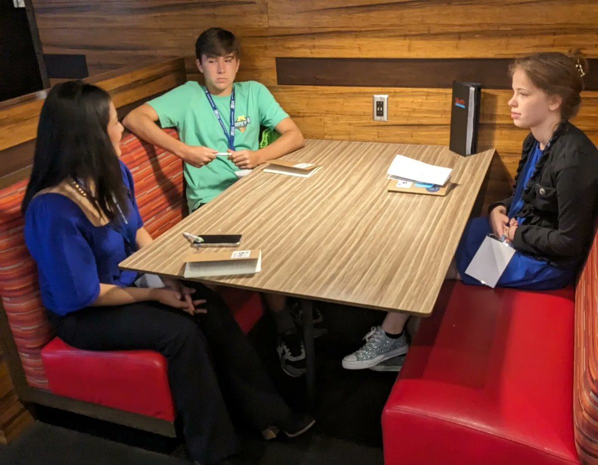 Team JR is hitting the solution phase and had the incredible opportunity to meet with some Critical Friends today! We got valuable critique and are ready to start formulating a solution! @oaisd_futureprepd <a href="/JRAutomation/">JR Automation</a>