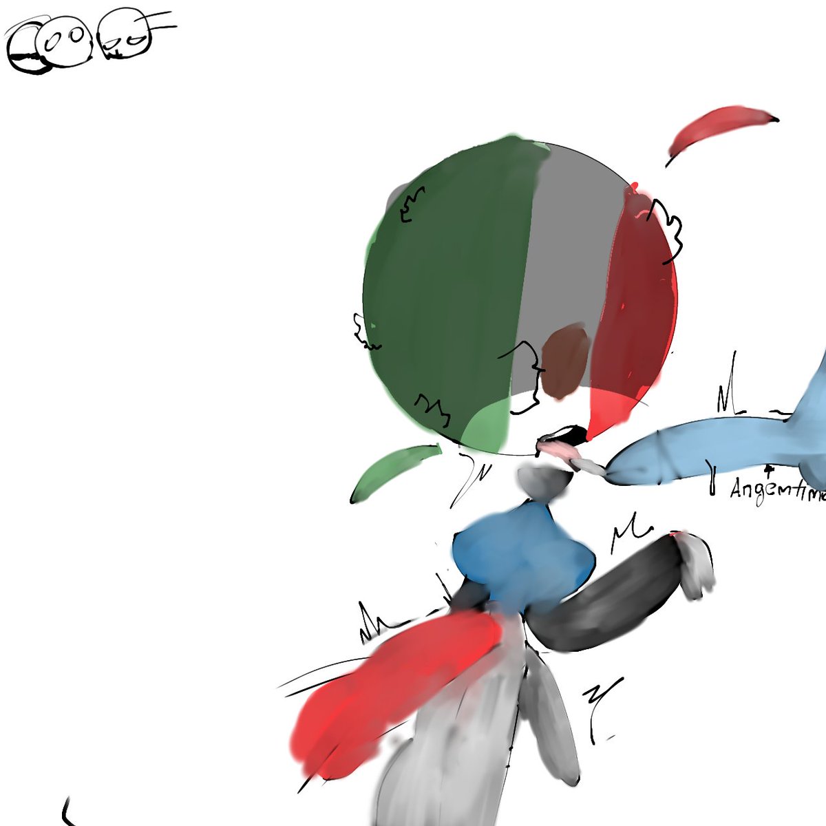 bocki___'s tweet photo. Para usted @ailewzol ( no soy muy buena en hacer countryhumans :"V) https://t.co/dYq7dGOczz
