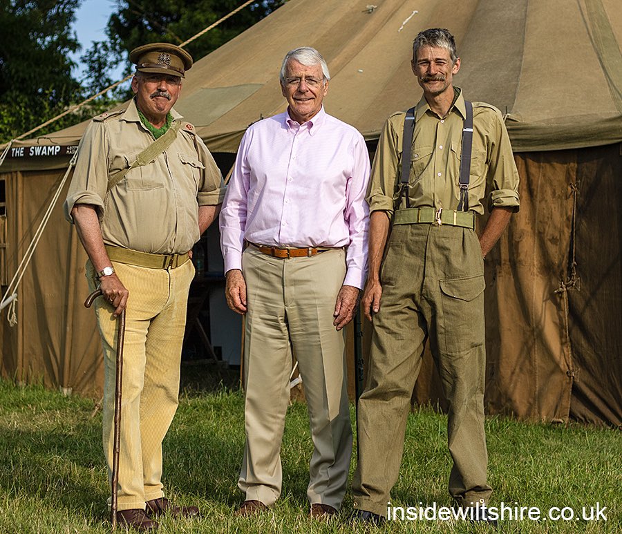 Sir John Major gave a talk today at @CVHISTORYFEST. It’s the first time they’ve had a speaker who is a former prime minister. #AmazingHistory #CVHF #SirJohnMajor