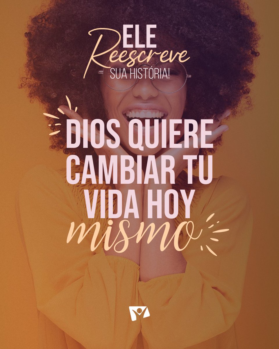 Escribe en los comentarios ¡Acepto a Dios en mi vida! 🙌🏼🤗 Descubre cómo Él reescribe tu historia, en la semana especial de evangelismo femenino por la TV y Radio Nuevo Tiempo.
21:00 🇦🇷🇺🇾
20:00 🇧🇴🇵🇾🇨🇱
19:00🇪🇨🇵🇪
🔴 ntplay.com