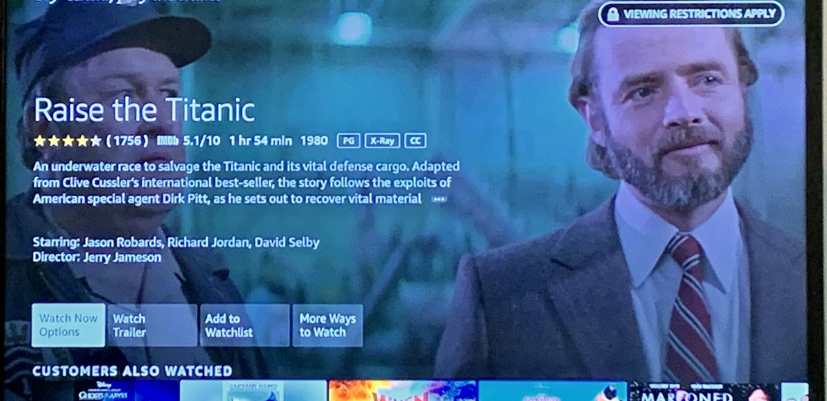 CaseyMosery's tweet image. Watching this beaut’ (in light of #RecentEvents )

#Titanic #exploration
#vessel #imploded 
#deceased #richppl