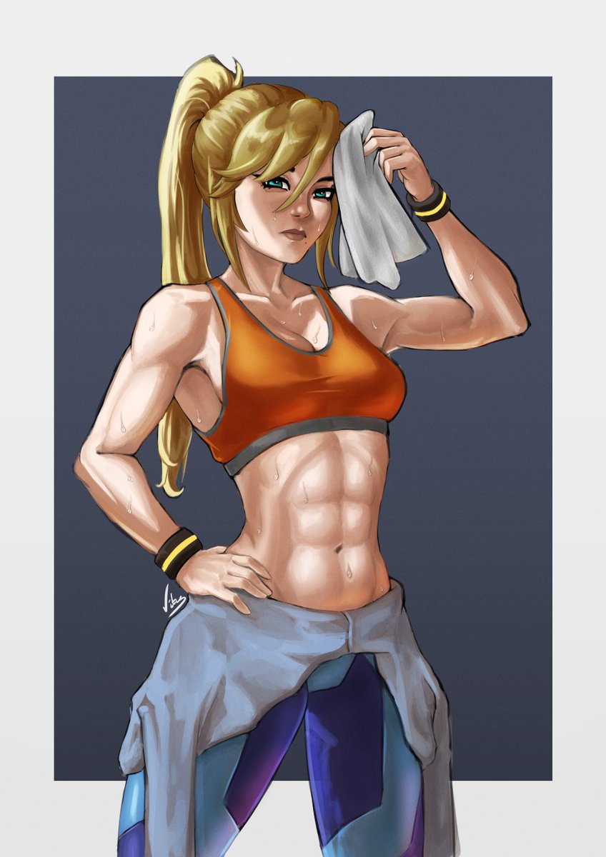 _TheVitus's tweet photo. I love buff women

#Samus #Metroid https://t.co/G9TYA3RbTp