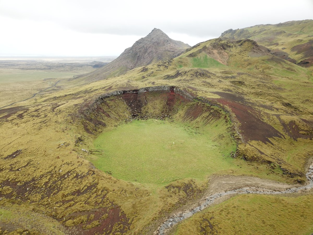 So it begins - Look at today's site! A shieling in a crater!