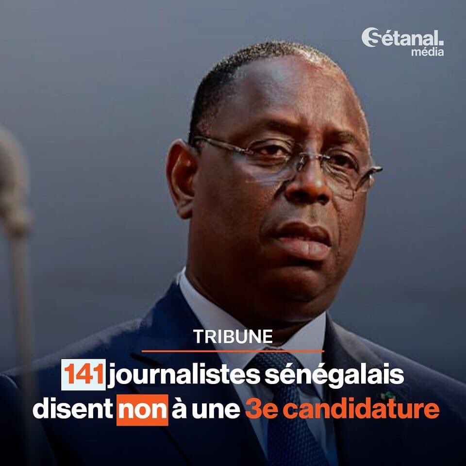 Le nombre de journalistes a augmenté.

La constitution sénégalaise bloque le nombre de mandat à deux. C'est fini pour @Macky_Sall .

#FreeSenegal