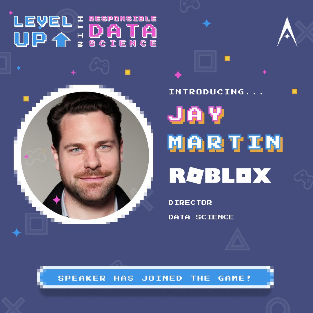 Introducing our first summer mixer panelist, Jay Martin! Jay, the Director of User Science at <a href="/Roblox/">Roblox</a>, has a notable career leading #datascience teams at industry giants and startups alike, including Facebook, Netflix and Stitch Fix. Get your event tickets at the link in our bio!