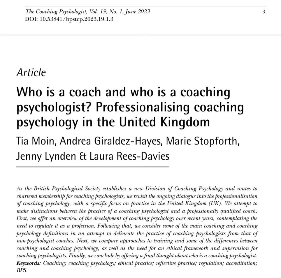 This episode of The Coaching Psychologist explores some thought-provoking themes, including a in-depth look at Coaching and Coaching Psychology in the U.K.