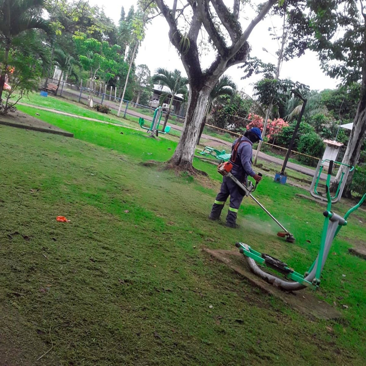 MUNPINOGANA's tweet image. El día de hoy realizamos trabajos de limpieza de áreas verdes en el parque infantil de Metetí y en el cementerio de Metetí.
#municipiodepinogana
#mupi.darien